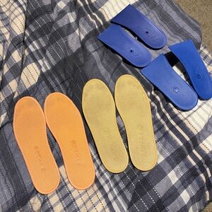 Rothy’s Original Slip On Sneaker and Chelsea Inserts Insoles Size 7 Two Sets